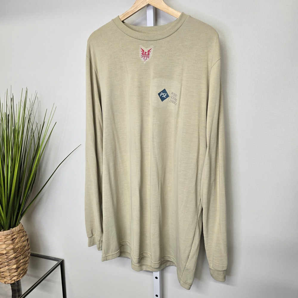 DRIFIRE XLT Long Sleeve Shirt USA Made Puget Sound Energy‎ Logo Graphic Tee